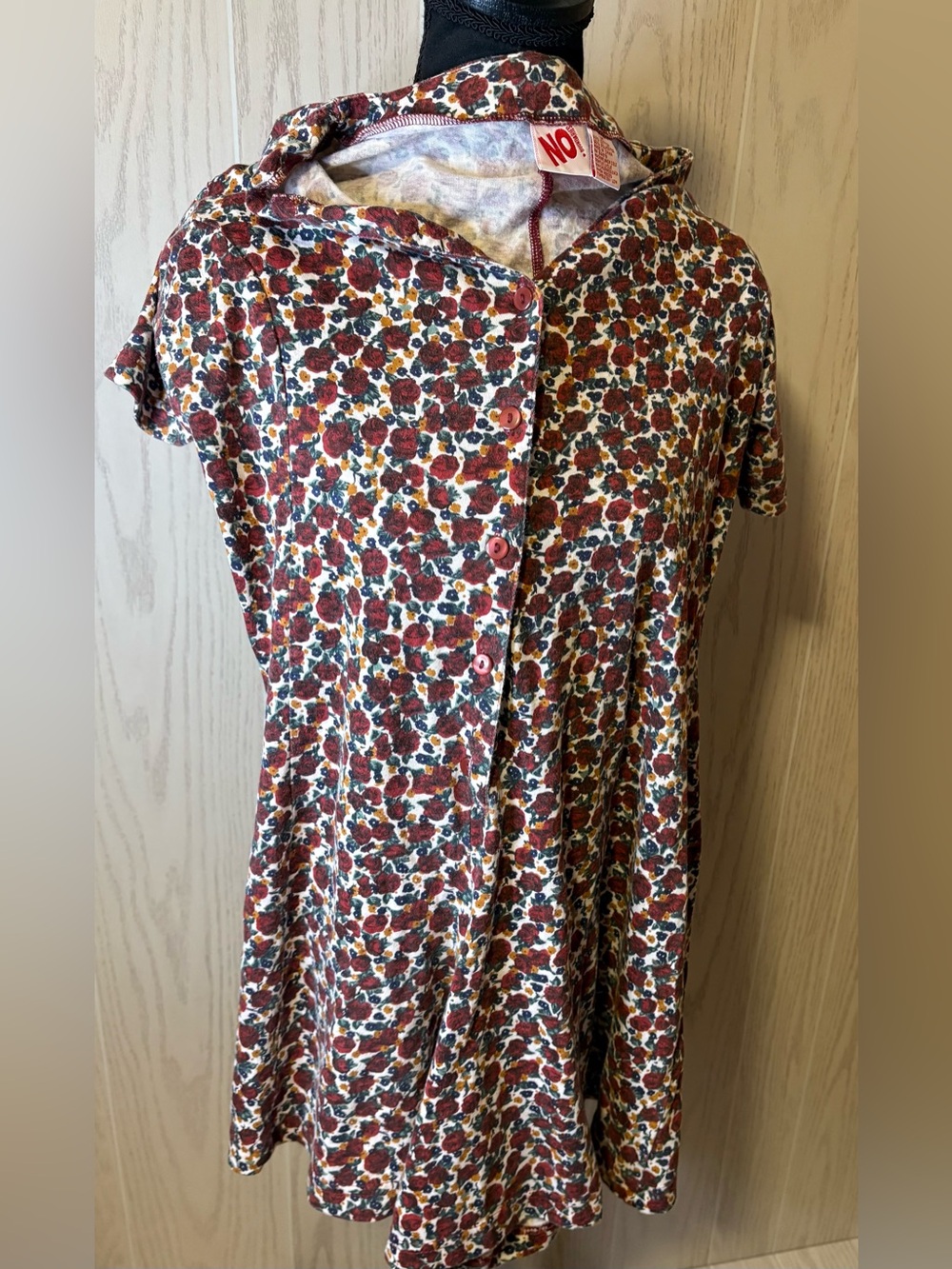 Vintage 80s 90s Ditzy Floral Shorts Romper Medium